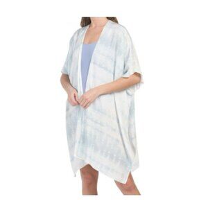 Steve Madden Tie-Dye Cover-Up Kimono Beach Swim Caftan OS NWT